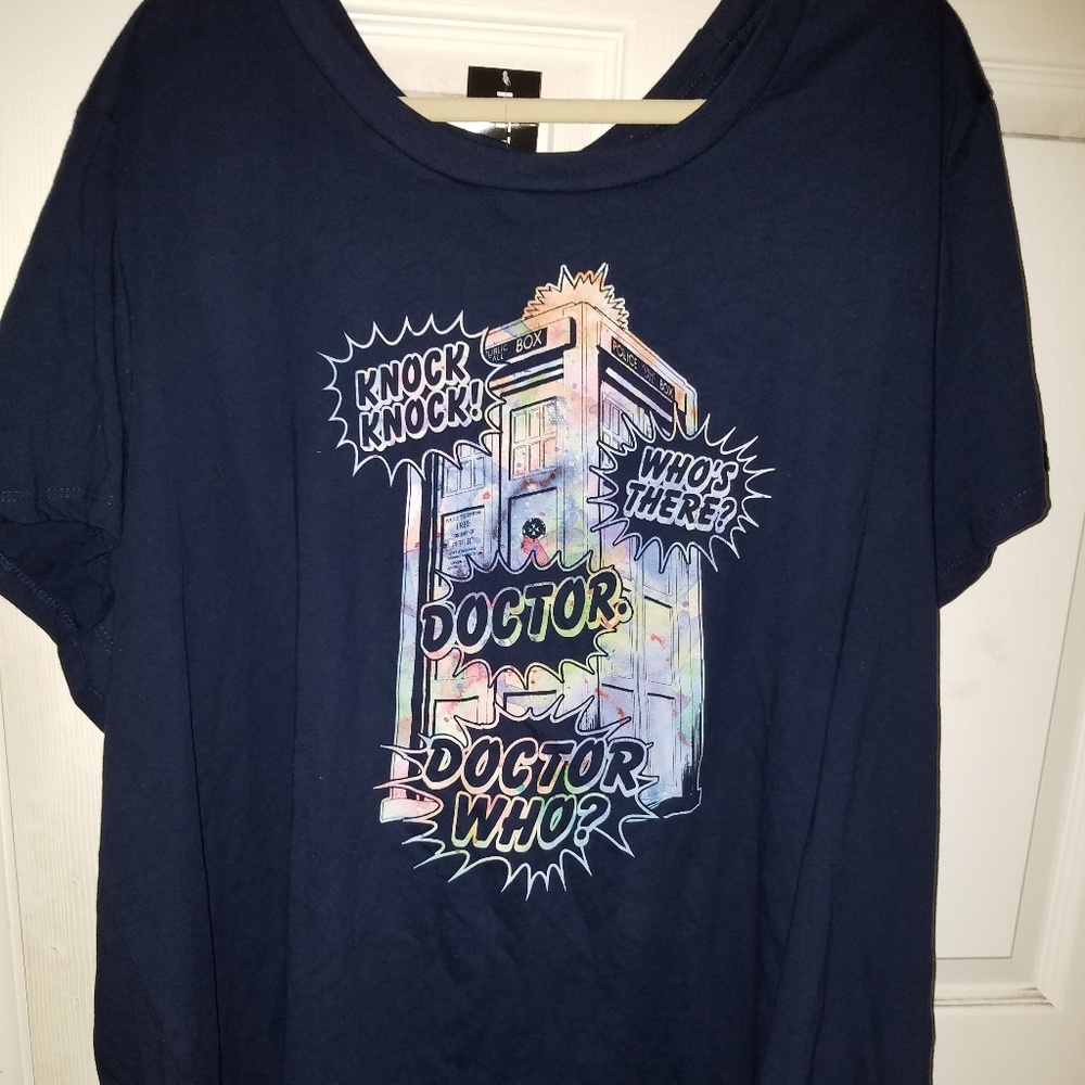Nwt Hot Topic Dr Who Tshirt Size 5